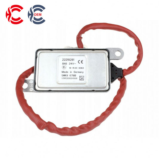 OEM: 5WK9 6718B 22219281Material: ABS metalColor: black silverOrigin: Made in ChinaWeight: 400gPacking List: 1* Nitrogen oxide sensor NOx More ServiceWe can provide OEM Manufacturing serviceWe can Be your one-step solution for Auto PartsWe can provide technical scheme for you Feel Free to Contact Us, We will get back to you as soon as possible.