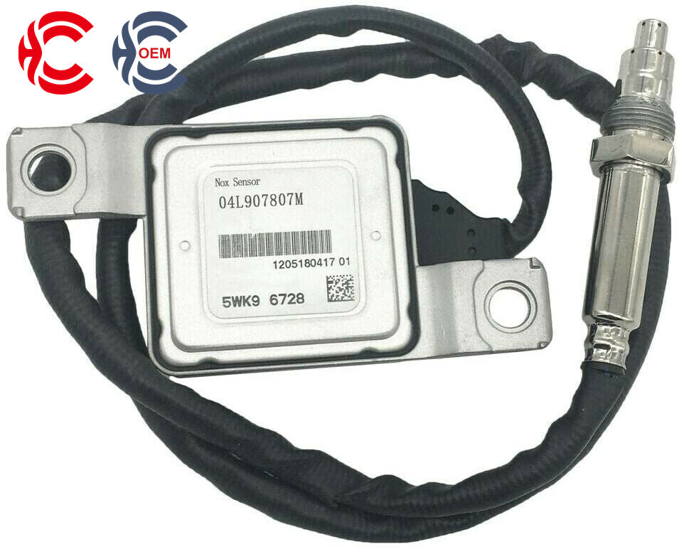 OEM: 5WK9 6728 04L907807MMaterial: ABS metalColor: black silverOrigin: Made in ChinaWeight: 400gPacking List: 1* Nitrogen oxide sensor NOx More ServiceWe can provide OEM Manufacturing serviceWe can Be your one-step solution for Auto PartsWe can provide technical scheme for you Feel Free to Contact Us, We will get back to you as soon as possible.