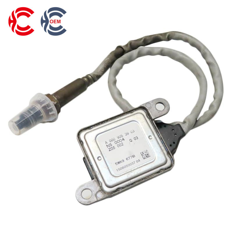 OEM: 5WK9 6771B A0009053903Material: ABS metalColor: black silverOrigin: Made in ChinaWeight: 400gPacking List: 1* Nitrogen oxide sensor NOx More ServiceWe can provide OEM Manufacturing serviceWe can Be your one-step solution for Auto PartsWe can provide technical scheme for you Feel Free to Contact Us, We will get back to you as soon as possible.