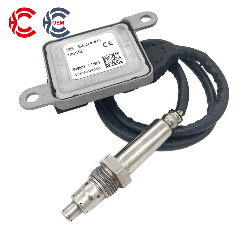 OEM: 5WK9 6784 RE553440 John DeereMaterial: ABS metalColor: black silverOrigin: Made in ChinaWeight: 400gPacking List: 1* Nitrogen oxide sensor NOx More ServiceWe can provide OEM Manufacturing serviceWe can Be your one-step solution for Auto PartsWe can provide technical scheme for you Feel Free to Contact Us, We will get back to you as soon as possible.