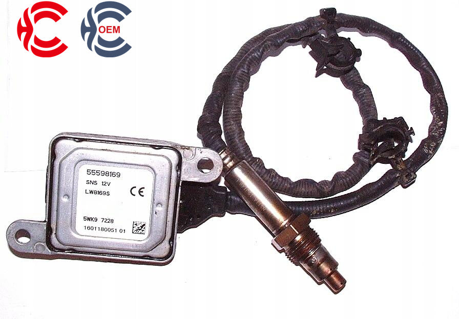 OEM: 5WK9 7228 55598169Material: ABS metalColor: black silverOrigin: Made in ChinaWeight: 400gPacking List: 1* Nitrogen oxide sensor NOx More ServiceWe can provide OEM Manufacturing serviceWe can Be your one-step solution for Auto PartsWe can provide technical scheme for you Feel Free to Contact Us, We will get back to you as soon as possible.