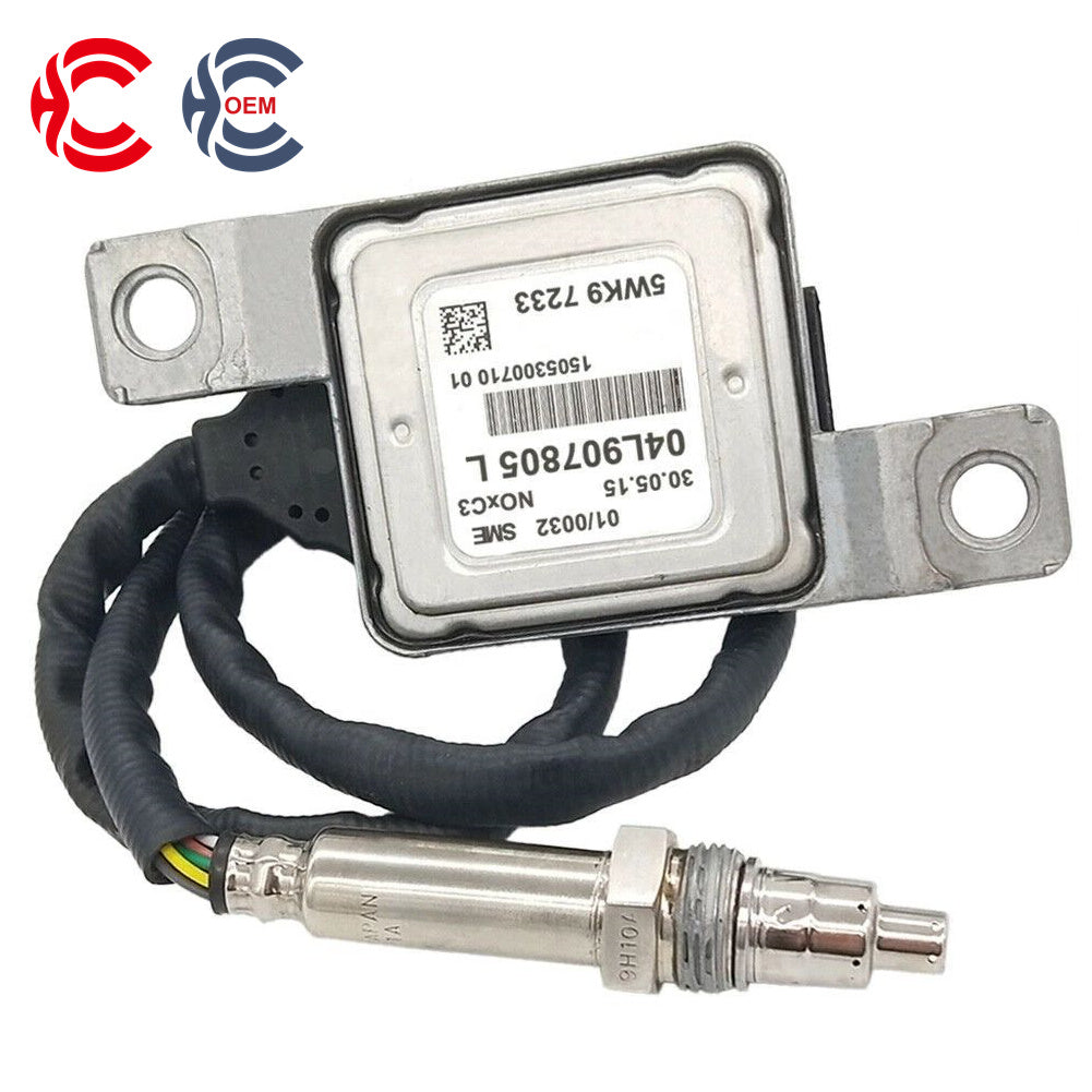 OEM: 5WK9 7233 04L907805LMaterial: ABS metalColor: black silverOrigin: Made in ChinaWeight: 400gPacking List: 1* Nitrogen oxide sensor NOx More ServiceWe can provide OEM Manufacturing serviceWe can Be your one-step solution for Auto PartsWe can provide technical scheme for you Feel Free to Contact Us, We will get back to you as soon as possible.