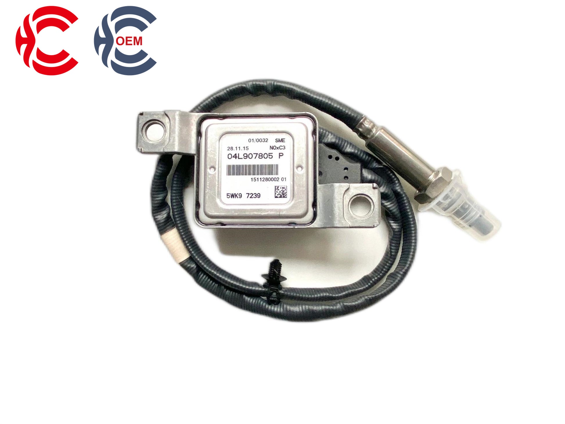 OEM: 5WK9 7239 04L907805PMaterial: ABS metalColor: black silverOrigin: Made in ChinaWeight: 400gPacking List: 1* Nitrogen oxide sensor NOx More ServiceWe can provide OEM Manufacturing serviceWe can Be your one-step solution for Auto PartsWe can provide technical scheme for you Feel Free to Contact Us, We will get back to you as soon as possible.