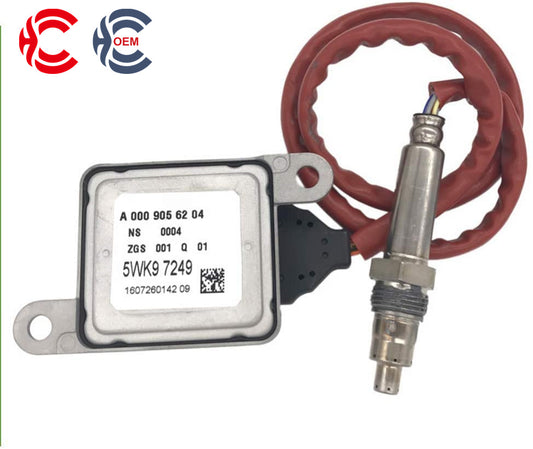 OEM: 5WK9 7249 A0009056204Material: ABS metalColor: black silverOrigin: Made in ChinaWeight: 400gPacking List: 1* Nitrogen oxide sensor NOx More ServiceWe can provide OEM Manufacturing serviceWe can Be your one-step solution for Auto PartsWe can provide technical scheme for you Feel Free to Contact Us, We will get back to you as soon as possible.