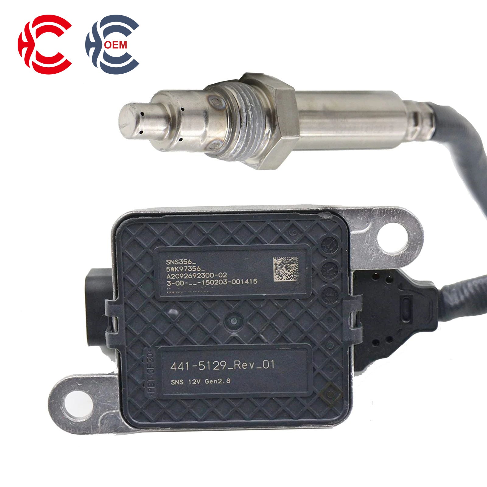 OEM: 5WK9 7356_ 441-5129Material: ABS metalColor: black silverOrigin: Made in ChinaWeight: 400gPacking List: 1* Nitrogen oxide sensor NOx More ServiceWe can provide OEM Manufacturing serviceWe can Be your one-step solution for Auto PartsWe can provide technical scheme for you Feel Free to Contact Us, We will get back to you as soon as possible.