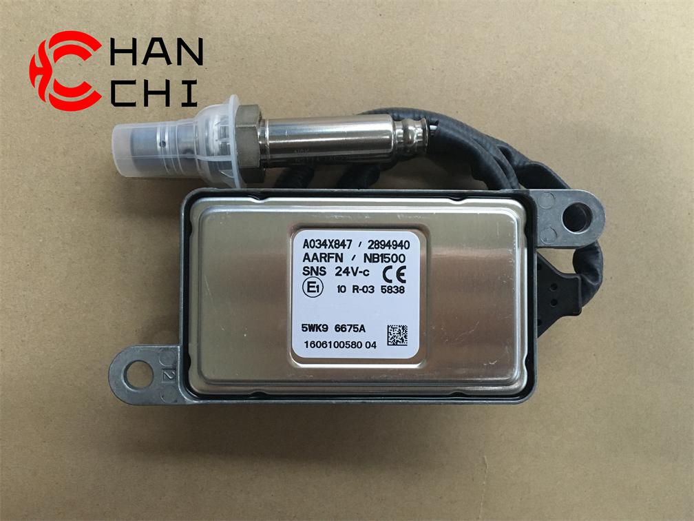 OEM: 5WK96675A 2894940Material: ABS metalColor: black silverOrigin: Made in ChinaWeight: 400gPacking List: 1* Nitrogen oxide sensor NOx More ServiceWe can provide OEM Manufacturing serviceWe can Be your one-step solution for Auto PartsWe can provide technical scheme for you Feel Free to Contact Us, We will get back to you as soon as possible.