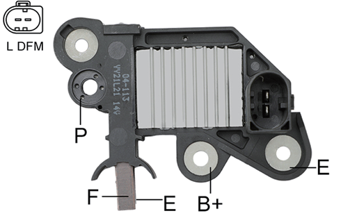 OEM: 344-020 04-113 9RC7129C JFZ1150-0100Material: ABS MetalColor: Black SilverOrigin: Made in China, OEM for BOSCH, DENSO, BorgWarner, Valeo.Weight: 200gPacking List: 100* Voltage Regulator More ServiceWe can provide OEM Manufacturing serviceWe can Be your one-step solution for Auto PartsWe can provide technical scheme for you Feel Free to Contact Us, We will get back to you as soon as possible.