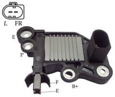 OEM: 344-040 04-117Material: ABS MetalColor: Black SilverOrigin: Made in China, OEM for BOSCH, DENSO, BorgWarner, Valeo.Weight: 200gPacking List: 100* Voltage Regulator More ServiceWe can provide OEM Manufacturing serviceWe can Be your one-step solution for Auto PartsWe can provide technical scheme for you Feel Free to Contact Us, We will get back to you as soon as possible.