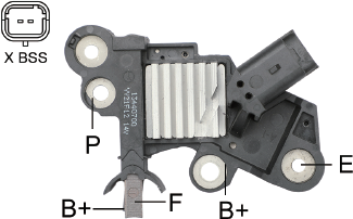 OEM: 344-070 04-142 F00M346066 11336 IB6066Material: ABS MetalColor: Black SilverOrigin: Made in China, OEM for BOSCH, DENSO, BorgWarner, Valeo.Weight: 200gPacking List: 100* Voltage Regulator More ServiceWe can provide OEM Manufacturing serviceWe can Be your one-step solution for Auto PartsWe can provide technical scheme for you Feel Free to Contact Us, We will get back to you as soon as possible.