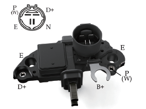 OEM: 342-CQ0Material: ABS MetalColor: Black SilverOrigin: Made in China, OEM for BOSCH, DENSO, BorgWarner, Valeo.Weight: 200gPacking List: 100* Voltage Regulator More ServiceWe can provide OEM Manufacturing serviceWe can Be your one-step solution for Auto PartsWe can provide technical scheme for you Feel Free to Contact Us, We will get back to you as soon as possible.