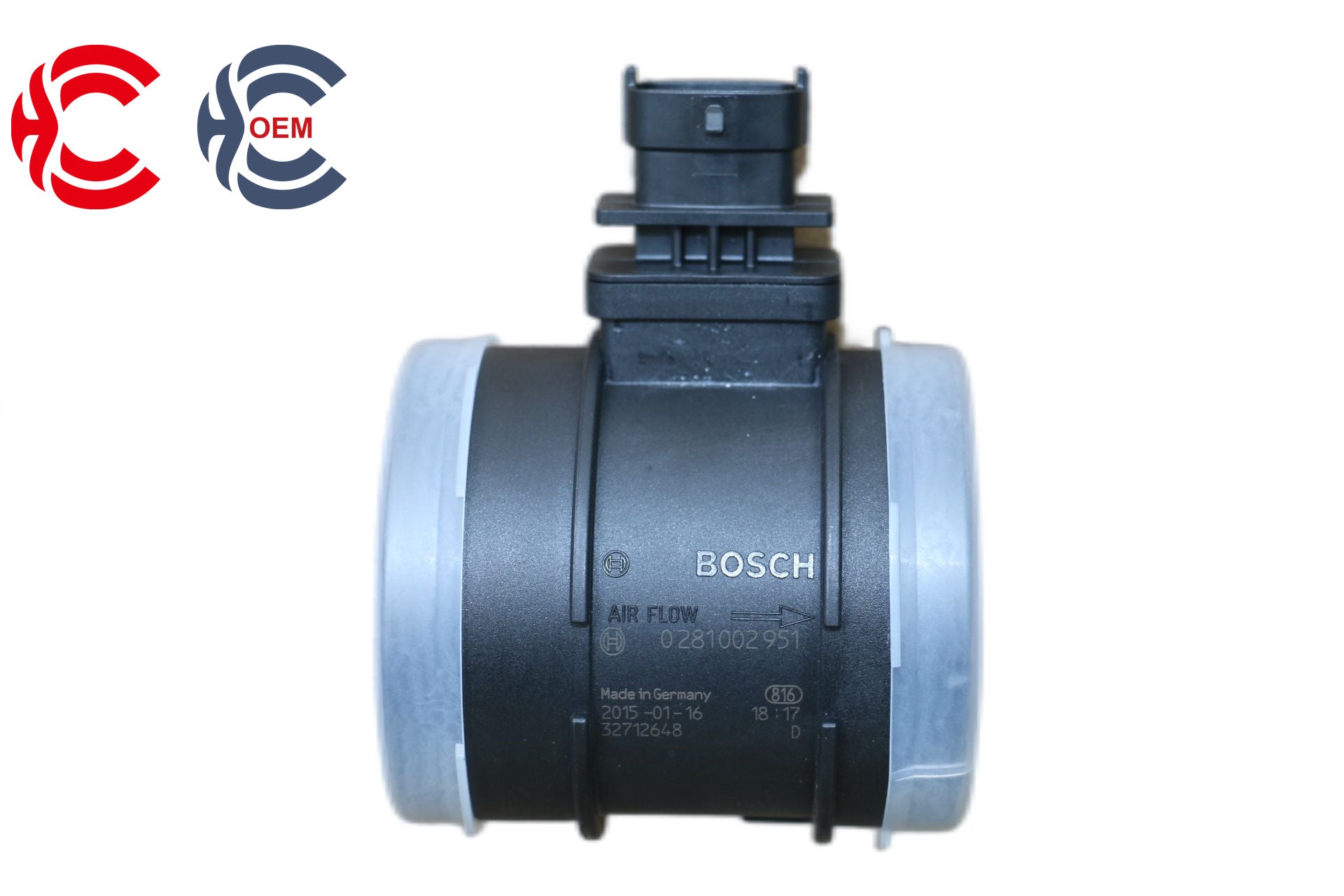 OEM: 0281002951Material: ABSColor: BlackOrigin: Made in ChinaWeight: 200gPacking List: 1* Air Flow Sensor Sensor More ServiceWe can provide OEM Manufacturing serviceWe can Be your one-step solution for Auto PartsWe can provide technical scheme for you Feel Free to Contact Us, We will get back to you as soon as possible.