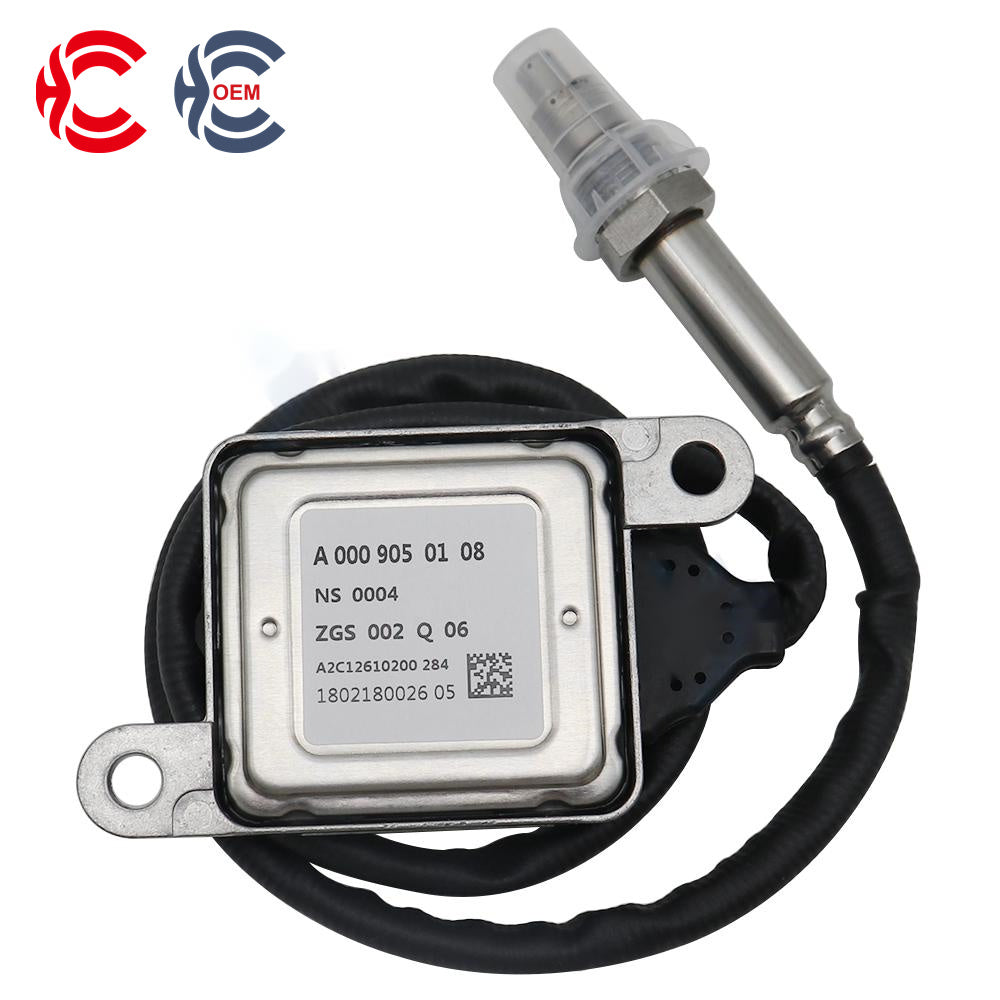 OEM: A0009050008Material: ABS metalColor: black silverOrigin: Made in ChinaWeight: 400gPacking List: 1* Nitrogen oxide sensor NOx More ServiceWe can provide OEM Manufacturing serviceWe can Be your one-step solution for Auto PartsWe can provide technical scheme for you Feel Free to Contact Us, We will get back to you as soon as possible.