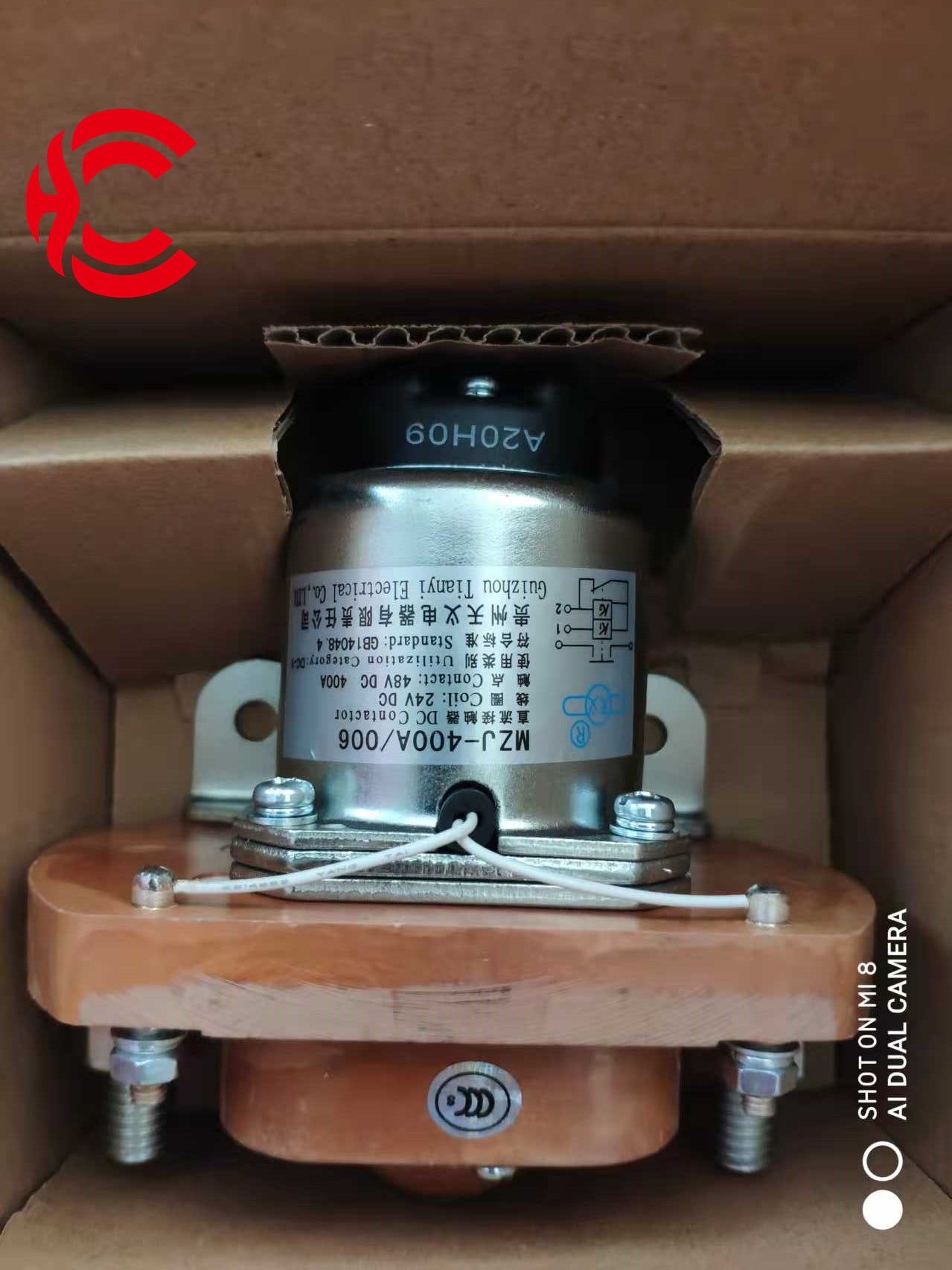 MZJ-400A/006 24V New Energy Direct Current DC Contactor High