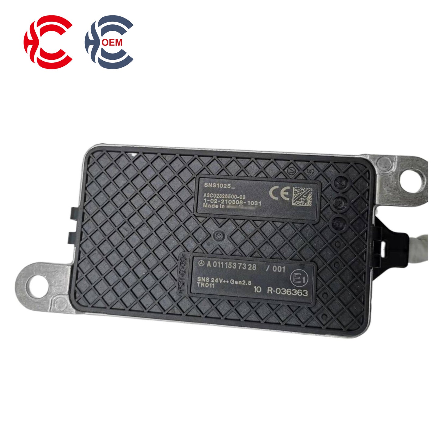 OEM: SNS 1025 A0111537328Material: ABS metalColor: black silverOrigin: Made in ChinaWeight: 400gPacking List: 1* Nitrogen oxide sensor NOx More ServiceWe can provide OEM Manufacturing serviceWe can Be your one-step solution for Auto PartsWe can provide technical scheme for you Feel Free to Contact Us, We will get back to you as soon as possible.