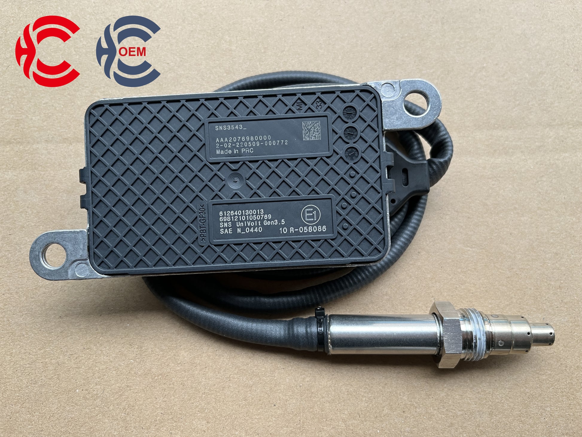 OEM: SNS 3543 612640130013 Gen3.5Material: ABS metalColor: black silverOrigin: Made in ChinaWeight: 400gPacking List: 1* Nitrogen oxide sensor NOx More ServiceWe can provide OEM Manufacturing serviceWe can Be your one-step solution for Auto PartsWe can provide technical scheme for you Feel Free to Contact Us, We will get back to you as soon as possible.