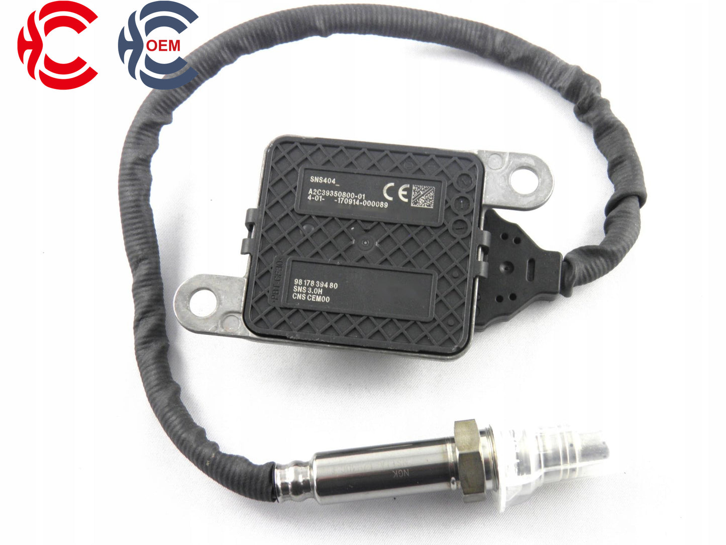 OEM: SNS 404 9817839480Material: ABS metalColor: black silverOrigin: Made in ChinaWeight: 400gPacking List: 1* Nitrogen oxide sensor NOx More ServiceWe can provide OEM Manufacturing serviceWe can Be your one-step solution for Auto PartsWe can provide technical scheme for you Feel Free to Contact Us, We will get back to you as soon as possible.