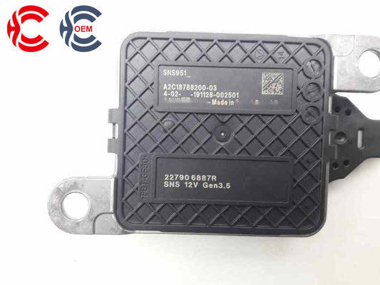 OEM: SNS 951 227906887RMaterial: ABS metalColor: black silverOrigin: Made in ChinaWeight: 400gPacking List: 1* Nitrogen oxide sensor NOx More ServiceWe can provide OEM Manufacturing serviceWe can Be your one-step solution for Auto PartsWe can provide technical scheme for you Feel Free to Contact Us, We will get back to you as soon as possible.