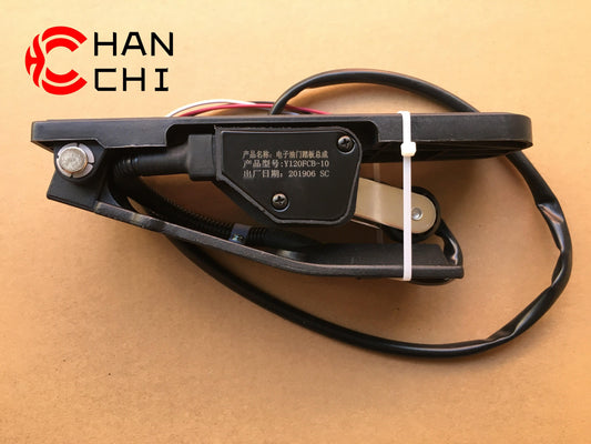 【Description】---☀Welcome to HANCHI☀---✔Good Quality✔Generally Applicability✔Competitive PriceEnjoy your shopping time↖（^ω^）↗【Features】Brand-New with High Quality for the Aftermarket.Totally mathced your need.**Stable Quality**High Precision**Easy Installation**【Specification】OEM：Y120FCB-10-02Material：ABSColor：blackOrigin：Made in ChinaWeight：1000g【Packing List】1* Electronic Accelerator Pedal 【More Service】 We can provide OEM service We can Be your one-step solution for Auto Parts We can provide t